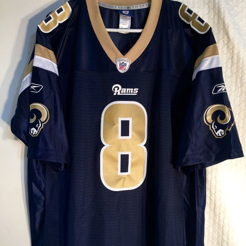 Reebok LOS ANGELES RAMS SAM BRADFORD Premier Men's JERSEY Sz S,M,L,XL,2XL New